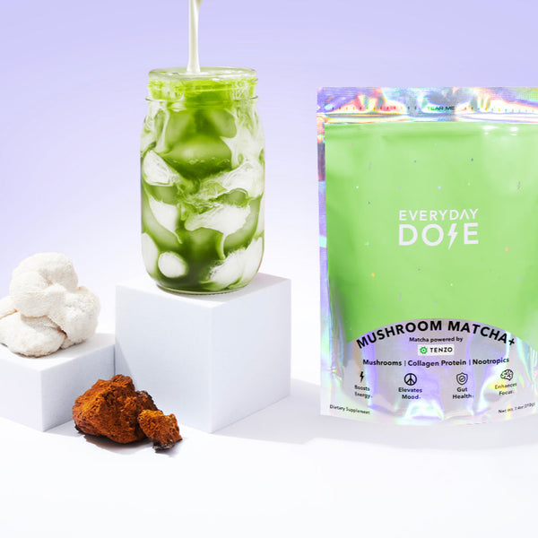 Variation of 30 Servings of Mushroom Matcha + FREE Starter Kit