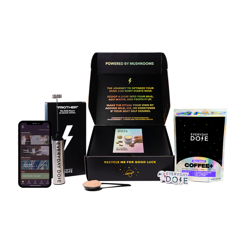 30 Servings of Mushroom Coffee + FREE Starter Kit