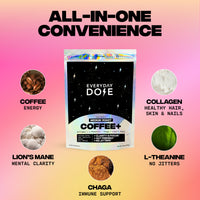 30 Servings of Coffee+ Medium Roast + FREE Starter Kit