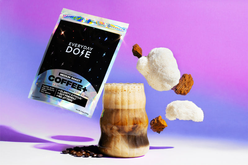 30 Servings of Coffee+ Medium Roast + FREE Starter Kit