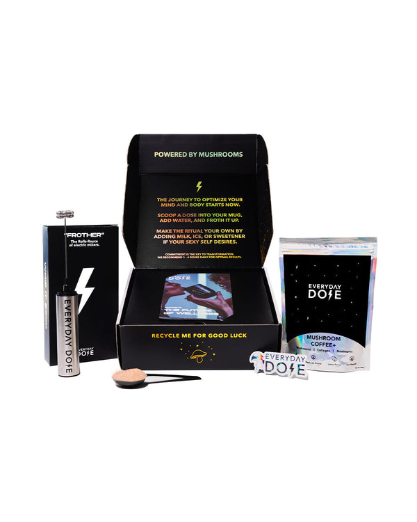 30 Serving of Mushroom Coffee + FREE Starter Kit ( 1-3 month FREE Subscription Special)