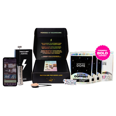 90 Servings of Coffee+ Medium Roast + FREE Starter Kit
