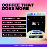 30 Servings of Coffee+ Medium Roast + FREE Starter Kit