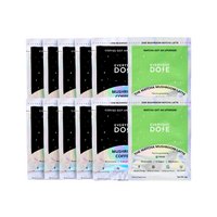 Everyday Dose mushroom coffee and matcha packets bundle showing 10 black coffee sachets and 2 green matcha sachets