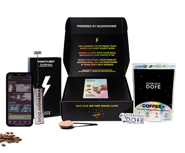 30 Servings of Mushroom Coffee + FREE Starter Kit