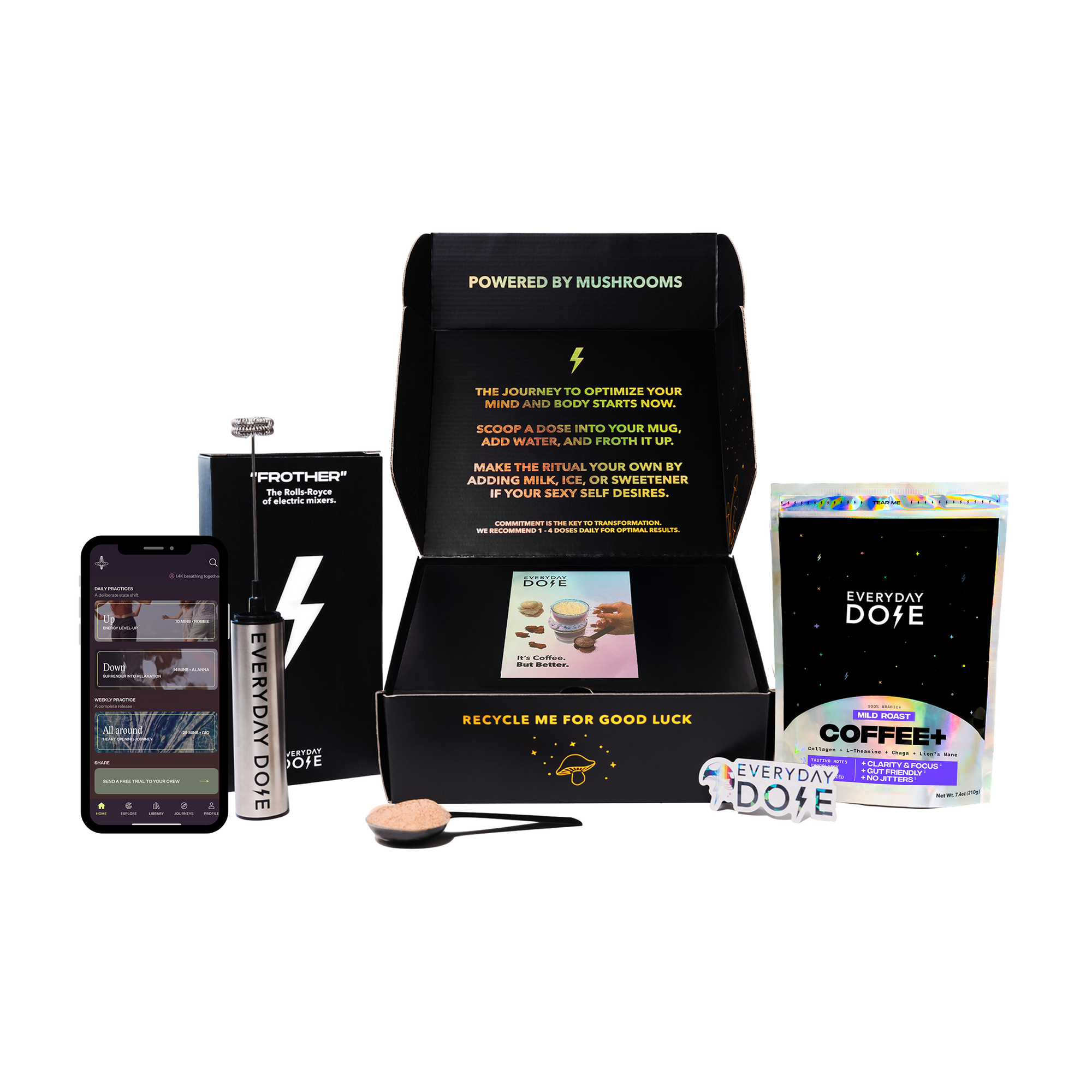 30 Servings of Mushroom Coffee + FREE Starter Kit