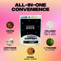 30 Servings of Coffee+ Medium Roast + FREE Starter Kit