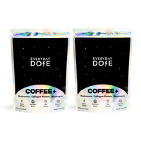 60-Serving Coffee+ packs Lion’s Mane, Chaga, collagen, and L-Theanine for focus, energy, and gut health.
