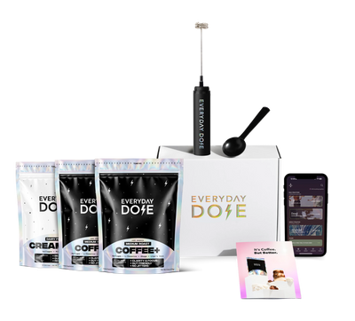 60 Servings of Coffee+ Medium Roast + FREE Starter Kit