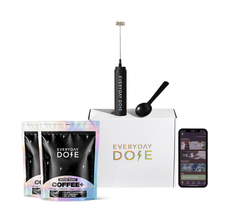 60 Servings of Coffee+ Medium Roast + FREE Starter Kit (Test