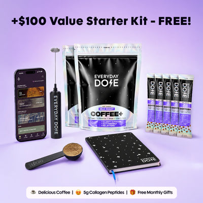 60 Servings of Coffee + FREE Starter Kit