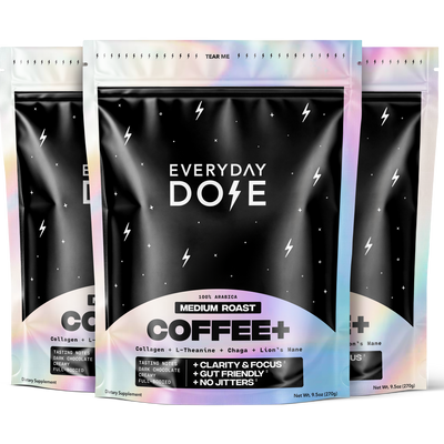 90 Servings Coffee+ Medium Roast
