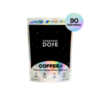 90 servings of coffee plus bag