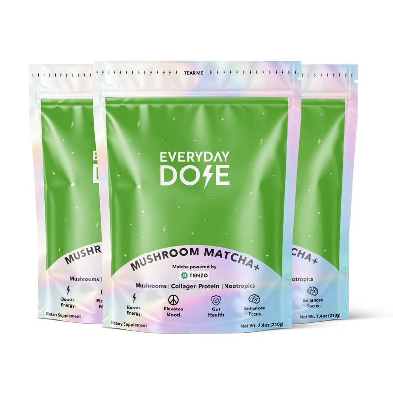 90 Servings Mushroom Matcha +