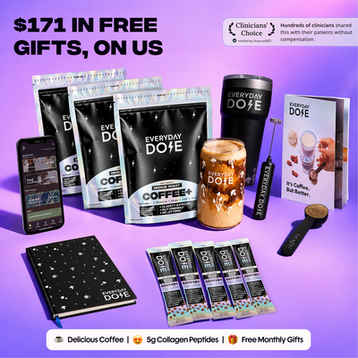 90 Servings of Coffee+ Medium Roast + FREE Starter Kit + Fall Reset Bundle