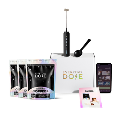 90 Servings of Coffee+ Medium Roast + FREE Starter Kit