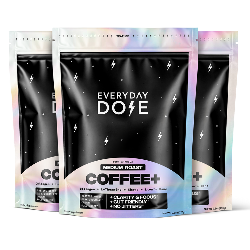 90 Servings Coffee+ Medium Roast