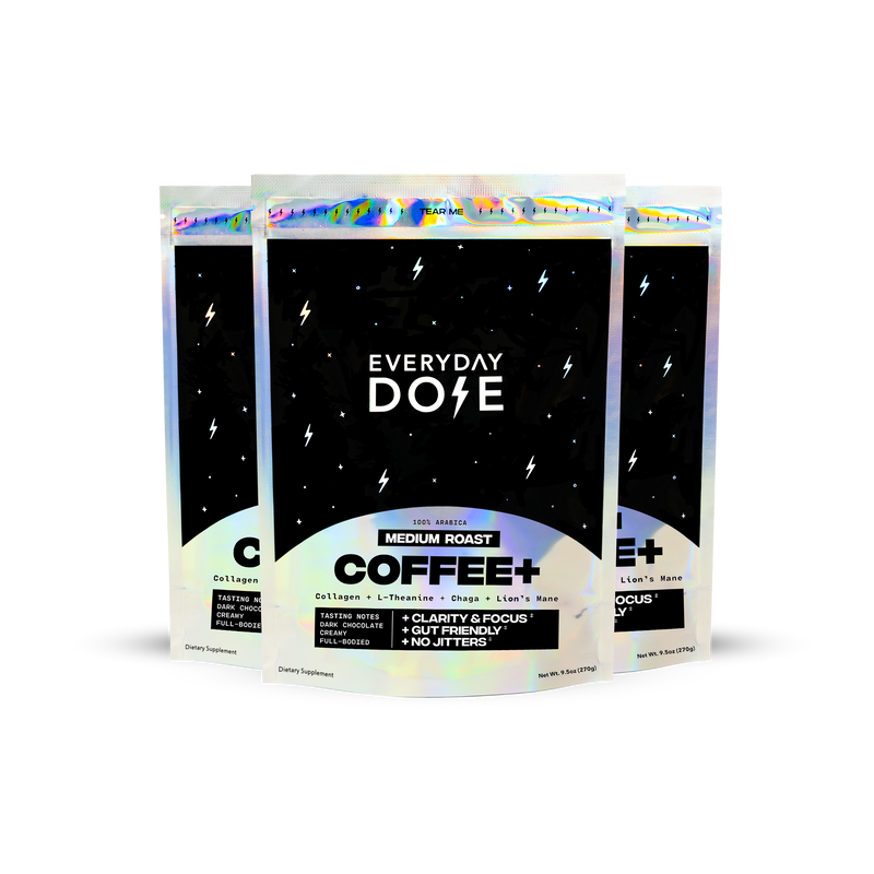 90 Servings Coffee+ Medium Roast