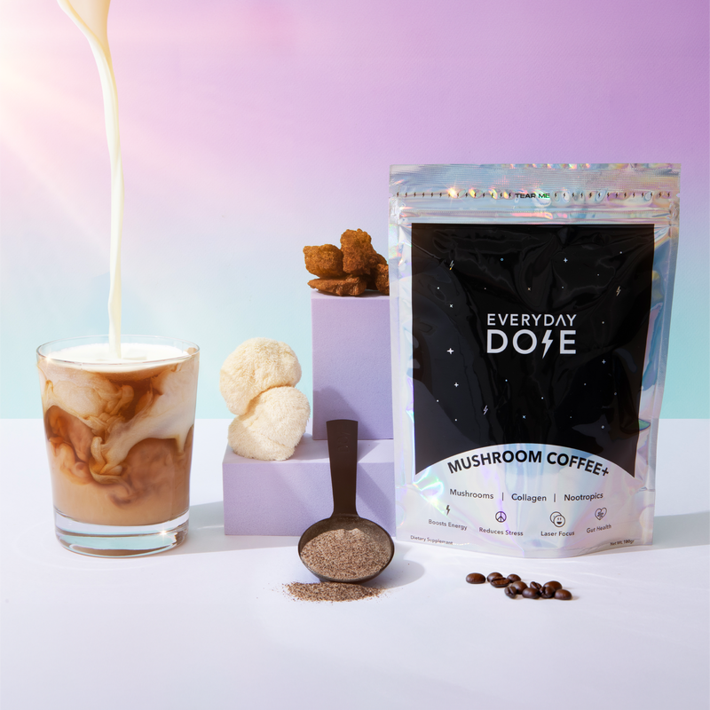 30 Servings of Mushroom Coffee + FREE Starter Kit + FREE Personalized Health Report