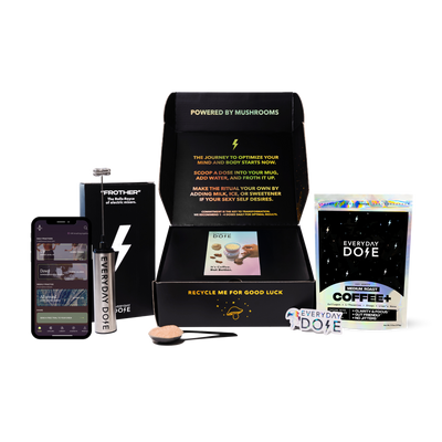 30 Servings of Coffee+ Medium Roast + FREE Starter Kit