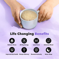 30 Servings of Mushroom Coffee + FREE Starter Kit (First Month Free)