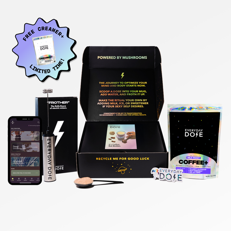 30 Servings of Mushroom Coffee + FREE Starter Kit