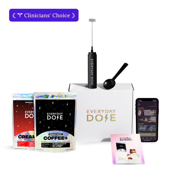 30 Servings of Coffee+ Medium Roast + FREE Starter Kit