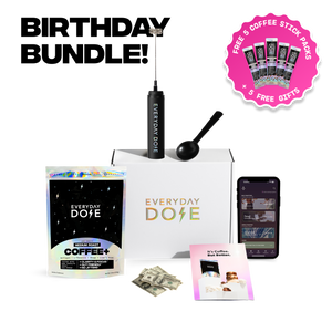 30 Servings of Coffee+ Medium Roast + FREE Starter Kit