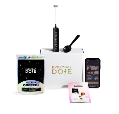 30 Servings of Coffee+ Medium Roast + FREE Starter Kit