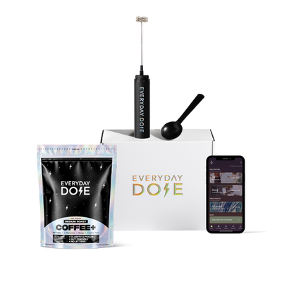 30 Servings Medium Roast + Free Starter Kit + 5 Free Stick Packs