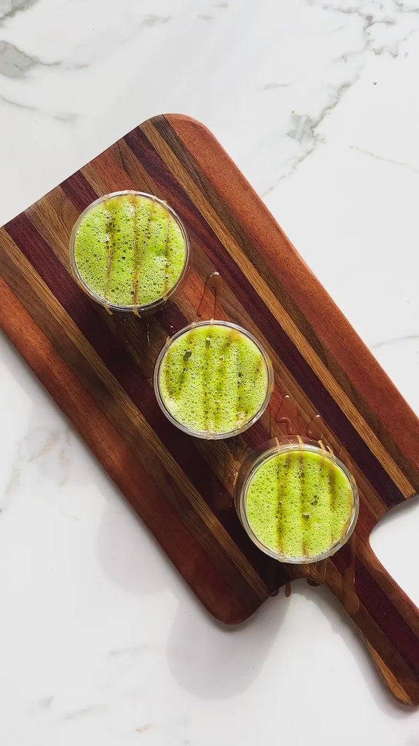 Caramel Matcha Minis Recipe
